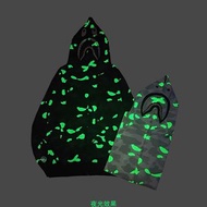 Bape 鯊魚反光 迷彩外套 開衫外套 夜光外套