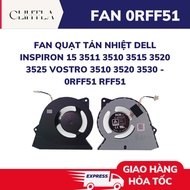 Dell Inspiron 15 3511 3510 3515 3520 3525 Vostro 3510 3520 3530 Cooler Fan - 0RFF51 RFF51