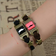 Couple / BFF bracelet mustache