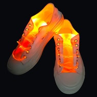 1 Pair Fiber Optic Shoelaces Fashion Party Club Decor Adjustable Luminous Shoe Strings LED Flash Light Shoes Laces