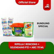 Special Bundling DAY - Ripella + Shawl Soap P12 + ABC Dishwashing Soap 11ML