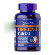 Puritan's Pride One Per Day Omega-3 Fish Oil 1400 mg (950 mg Active Omega-3) / 90 Softgels