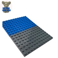 Assembling Toy Moc Brick Accessories 8x12 Flat / Non 12x8(12x8x1)