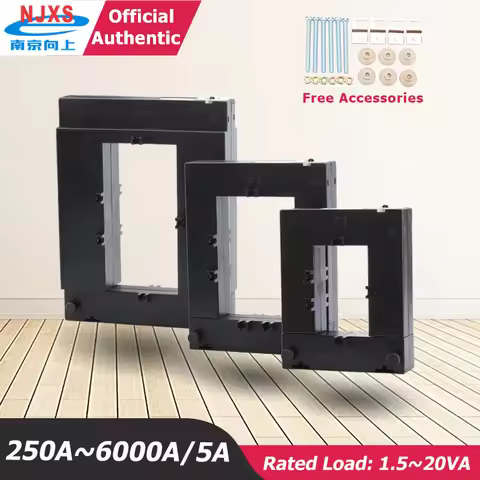 NJXSE Split Core Current Transformer OPCT160BD 1000A 2000A 3000A 4000A 5000A 6000A Clamp On CT Measu