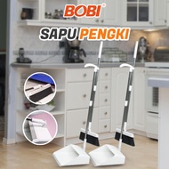 Long Broom and Dustpan Cleaning Tool Set Broom and Dustpan Set BOBI Brand Broom and Dustpan Set