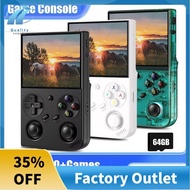 RG35XX PRO 3.5" IPS Screen Video Game Console Linux 64GB 5000+ Games Support Emulator Player TV Outp