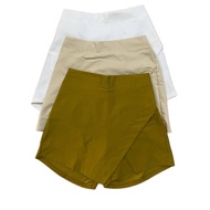 Fashion Trend Sara Inspired Asymmetrical Palda Shorts Skorts For Women