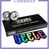 [Lzdhuiz2] 8Pcs Skateboard Bearings Metal Roller Bearings, 608 Bearings Suitable for , Inline Skates