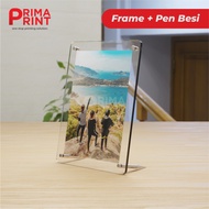 Acrylic Frame + Iron Pen Full Acrylic Frame/ Acrylic Frame/ 3R 4R 5R 6R 8R