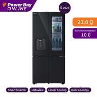 ·Lg 4-Door Refrigerator 21.6 Cu. In. Inverter (Black) Model Gv-K25Ffgeb.Abmplmt As the Picture One