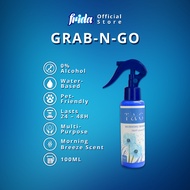 Frida 48H Air Freshener Morning Breeze [100ml] 0% Alcohol Pet-Friendly Tahan Lama Water-base