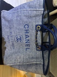 Chanel 帆布Deauville Tote Bag