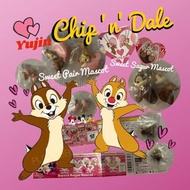 【絕版】Yujin Disney Clip n Dale Sweet pair Mascot Sweet Sugar Mascot 廸士尼 大鼻綱牙 奇奇 蒂蒂 吉祥物 掛飾 情人節 糖果 扭蛋