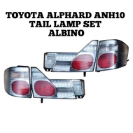 Toyota ALPHARD ANH10 2002-2008 Albino Lampu Belakang   Rear Tail Lamp / Tail Light Albino