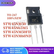 5PCS Brand New STW43NM60ND STW45N65M5 STW45NM50FD STW45NM50 W43NM60ND W45N65M5 W45NM50FD W45NM50 TO-