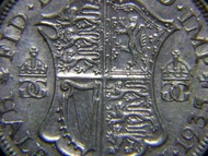 1935年英國(United Kingdom)皇家國徽半克郎(Half Crown Silver)銀幣(英皇佐治五世King George V像,最後一款)