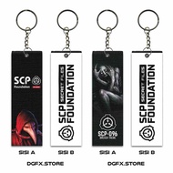 GANTUNGAN SPC FOUNDATION keychain - SCP 096