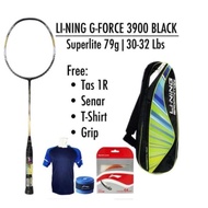 Tp00ia Badminton Lining G-Force 3900 Superlite Original Sports Racket Package