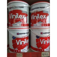 [Ready] Vinilex Cat Tembok 5Kg Warna Putih Crem Hijau Biru Abu Pink