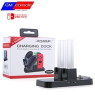 DOBE Controller Charger for Nintendo Switch, Charging Dock Stand Station for Switch Joy-con and Pro Controller with