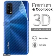 CARBON SKIN REALME 7, 7i, C17, 7 PRO GARSKIN CARBON BACK STICKER ANTI-SCRATCH BACK hp