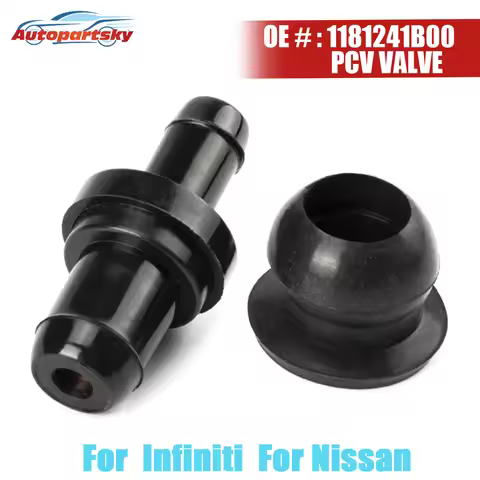 17130P2MA01 1181241B00 11810-6P000 118106P000 New PCV Valve + Grommet Kit For Infiniti For Nissan Mo