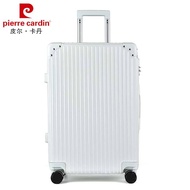 Pierre Cardin（PIERRE CARDIN）Luggage Men's Universal Wheel Fashion Zipper Trolley Case Casual Large Capacity Suitcase Wom
