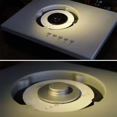 Disc Balanced Clamp Aluminium Alloy Material for cdM4 CDM9 CDM12 LP Vinyl Turntables Metal Disc Stab