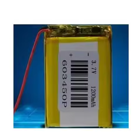2Pcs/Lot 3.7V 603450 1200MAh Polymer Lithium Ion Li-po Li-ion Rechargeable Battery