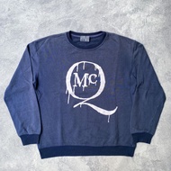 Alexander McQueen biglogo sweatshirt authentic original