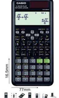 全新科學計數機 Casio FX 991ES PLUS Casio FX-991ES Plus-2nd Edition Scientific Calculator                                        ( Price/Hktvmall有售）https://a.co/d/cs8Gsq6