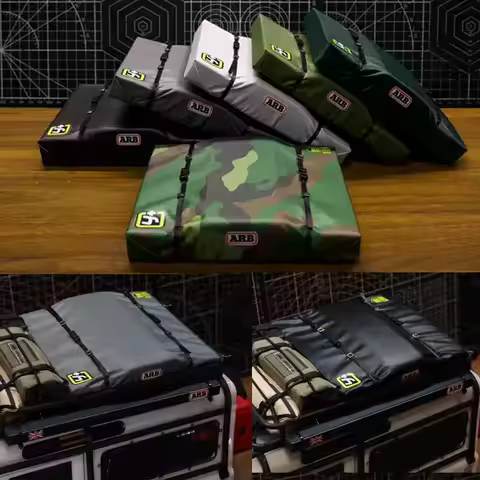 Simulated Roof Tent Bag Water Proof Tent Decorate for 1/10 RC Crawler Car AXIAL SCX10 Traxxas TRX4 D
