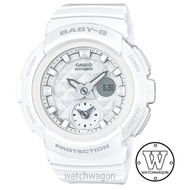 CASIO Baby-G BGA-195-7A White Resin Band Ladies Watch BGA-195 BGA195