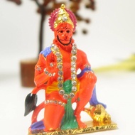 Mix metal Murugan and Hanuman statue for car house or alter