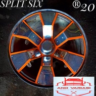 Wheeldop Ring 20 Model Split Six 1 pcs