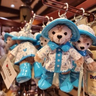 Duffy Teddy Bear Keychain In Cute Raincoat From Disneyland Hong Kong