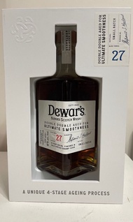 帝王4次陳釀27年調和威士忌 Dewar's Double Double 27 Years Old Blended Scotch Whisky