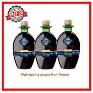 SHOP24 MEDINET ROUGE red wine from France 250ml 3 bottles Good quality best-selling popular in Singapore 12% Alcohol