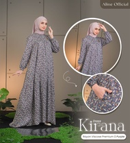 Kirana dress by Aline Official (Gamis Rayon Premium)
