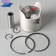 6K5-11631 Piston And Ring 6K5-11601 STD For Yamaha Outboard Motor 2T 60HP 70HP  3CYL Powertec Parsun