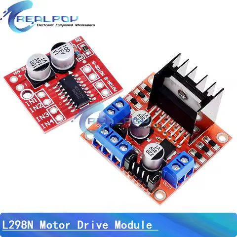L298N driver board module L298N stepper motor smart car robot breadboard peltier High Power L298 DC 