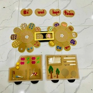 Math rotating set, children have fun learning math