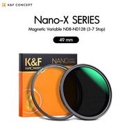 K&F 49-82mm Nano-X Magnetic Variable ND Filter ND8-ND128 (3-7 Stop) No X-Cross