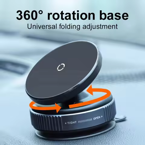 360° Magsafe Car Phone Holder Mount for iPhone Pro Max Android Magnetic Air Tesla Model Y 3 X Mobile