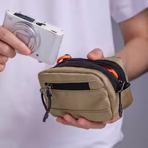 Camera Bag with Battery Storage Pouch Camera Protection Camera Storage Bag for GR2/GR3/GR3X Cameras,
