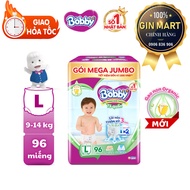 Tã quần Bobby mới Mega Jumbo M120/L104