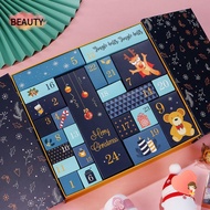 BEAUTY 24Pcs 24 Days Advent Countdown Gifts Boxes, DIY Refillable Empty Christmas Advent Calendar Bo