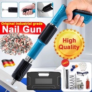 【Free 50 Nails+Bag】 Nail Gun Special Gun Nail Concrete Rivet Tool Steel Rivet Gun Tufting Wall Wire 