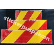 Normal Reflective Sticker, Sticker JPJ, Sticker Puspakom ,Diamond Grade  ,30x10cm ,47x12cm ,65x15cm