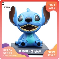 EYD- Cartoon Stitch Figure Model Shaking Head Doll Car Interior Hand-made Ornament